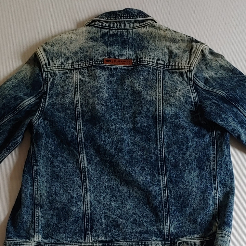 Blue Denim Distressed Jacket - Picture 2 of 5